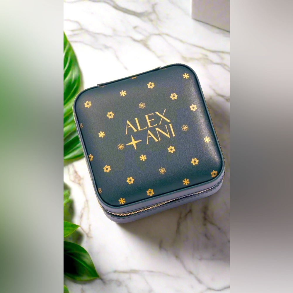 Alex and Ani Snowflake Jewelry Case - New in Box